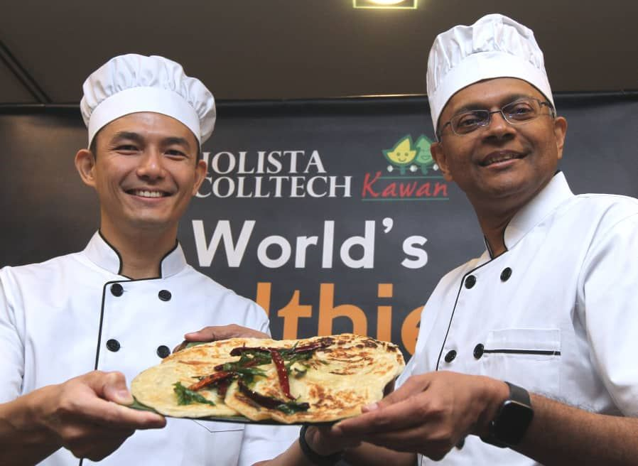 Roti canai paling sihat di dunia.