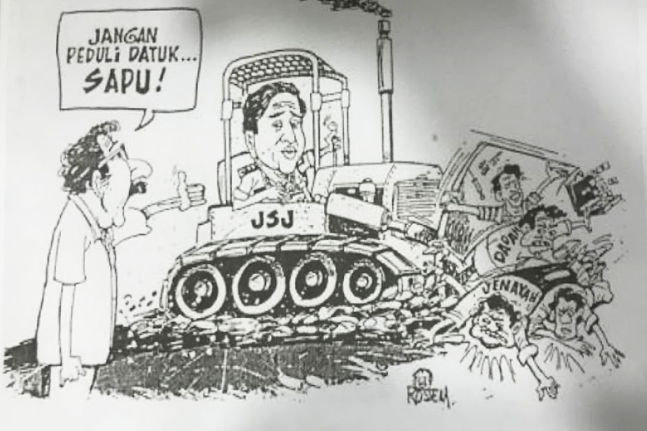 Tan Sri Zaman Khan Larger than life.