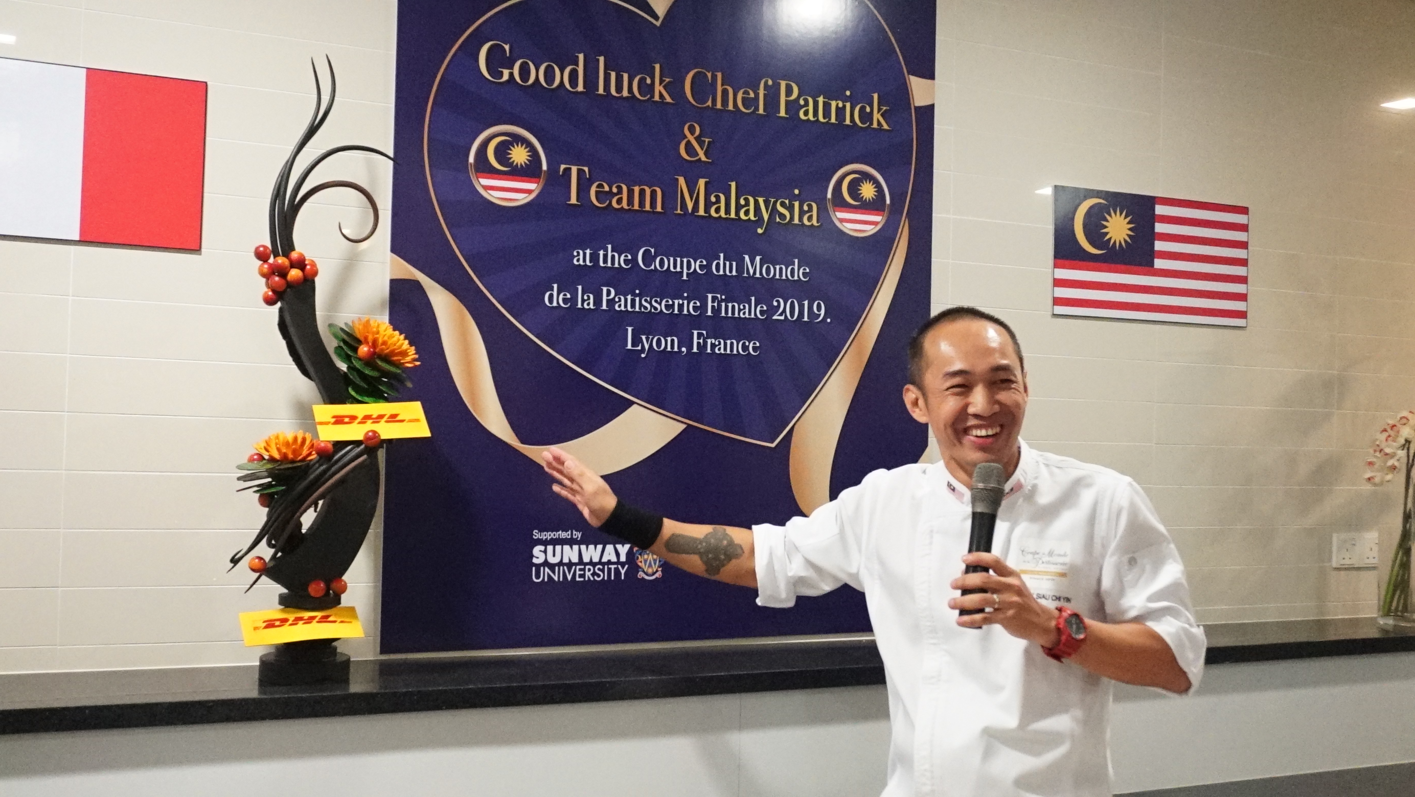 Sunway University Chef Siau needs your support.