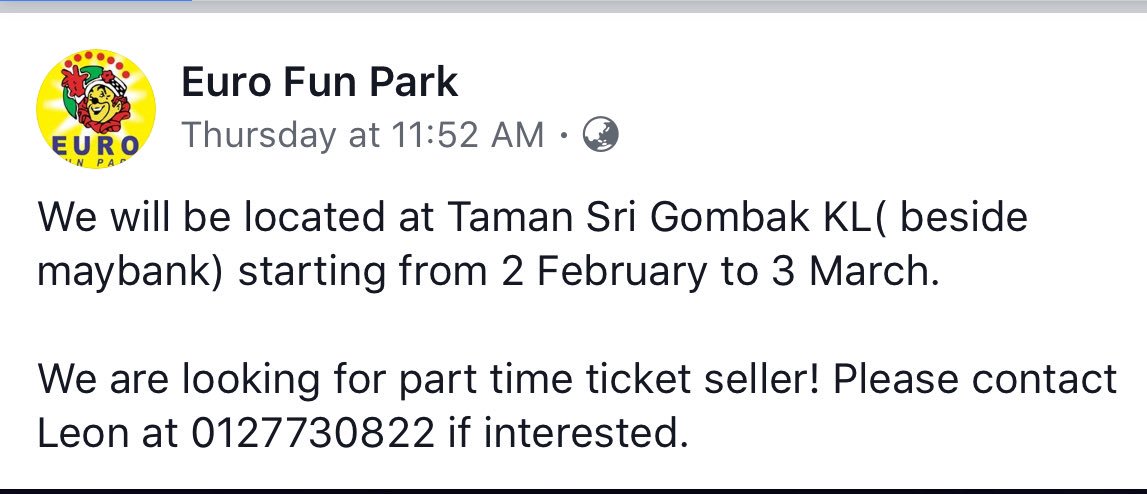 Tambah duit poket.