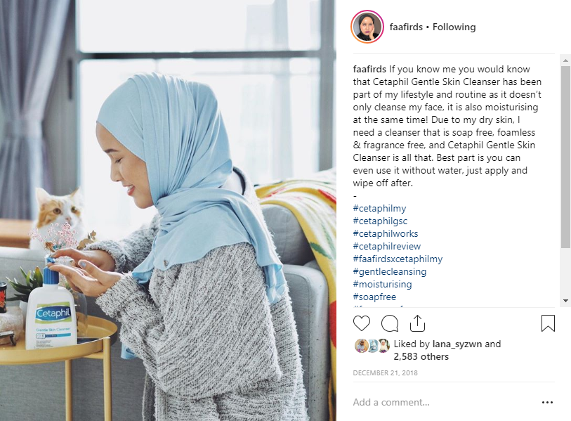 The more followers you have, the bigger the brands that'll approach you.