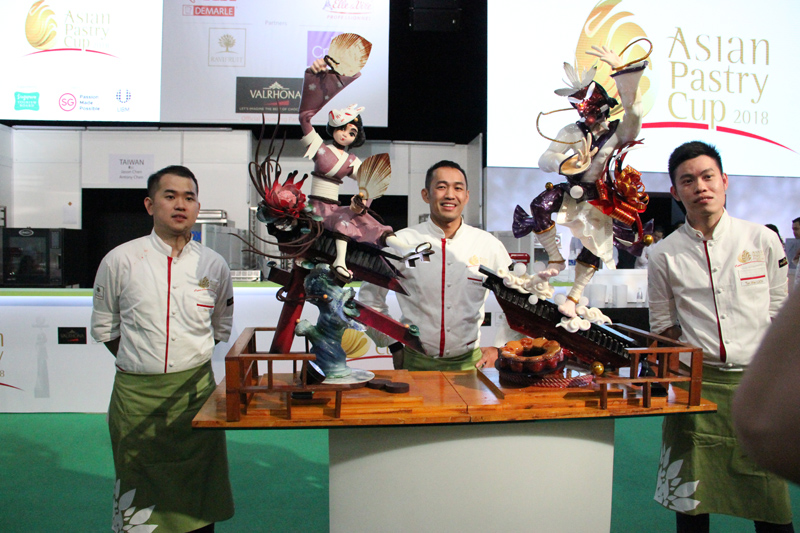 Sunway University Going for gold: Team Malaysia at the Asian Pastry Cup.
