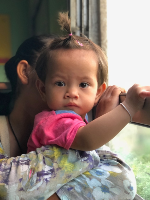 Azwa Rahman/Rojak Daily Wajah comel polos si kecil.