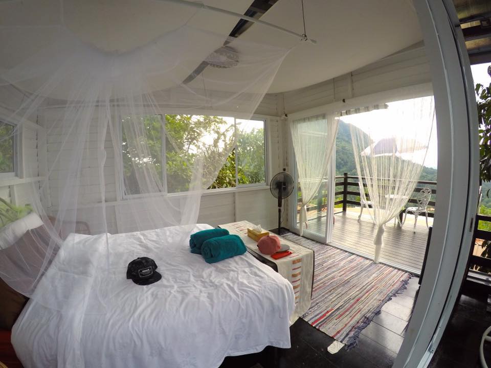 Mendung Escape Imagine waking up to an amazing view from this bed.