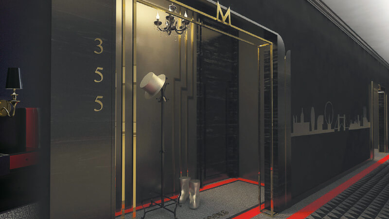 This is probably how parts of the hotel will look like.
