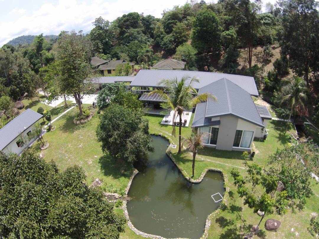 Nouri Villa A bird's eye view of the place.