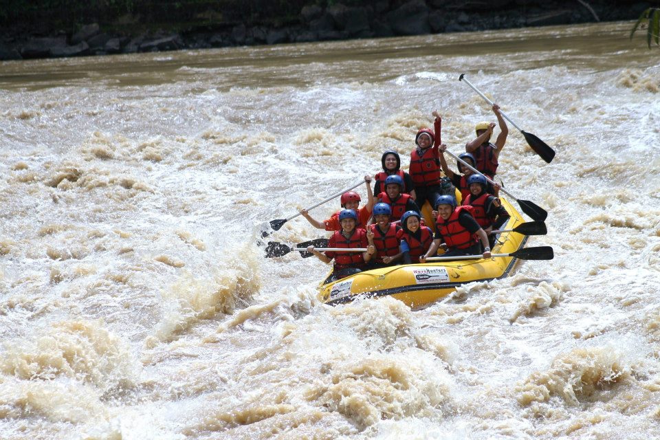 Sungai Padas antara yang mencabar.