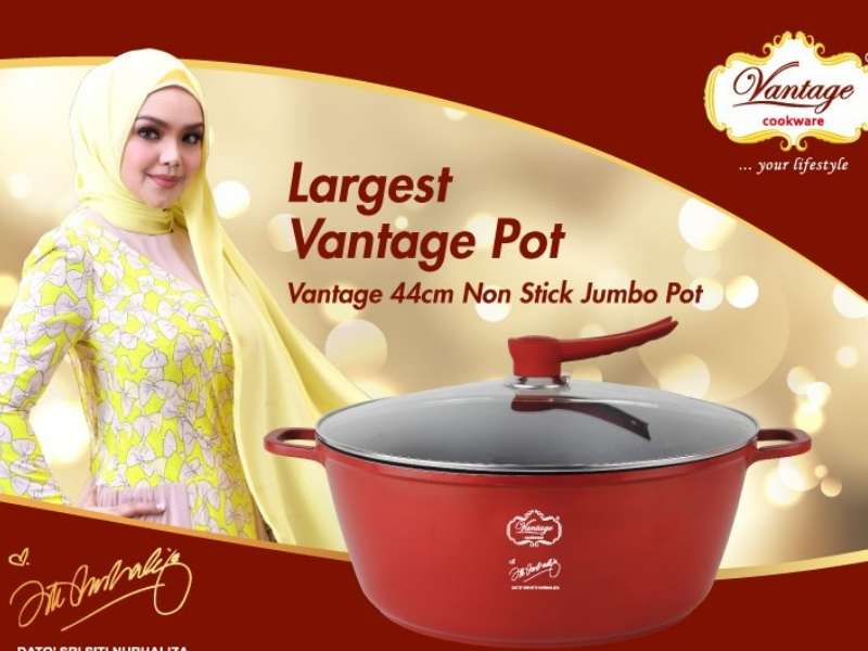 Rahsia Siti Nurhaliza memasak di dapur.