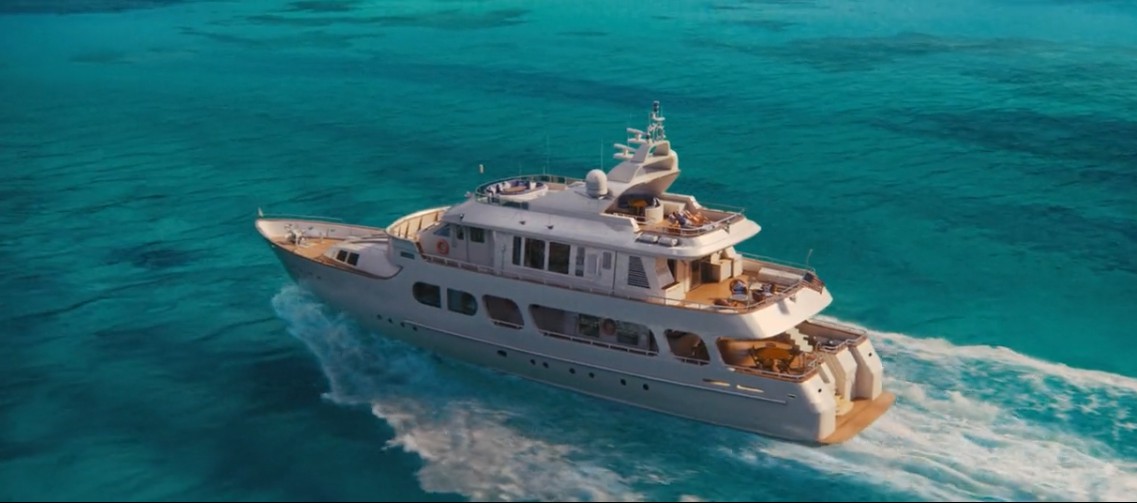Naomi - Jordan Belfort's  yacht in The Wolf of Wall Street