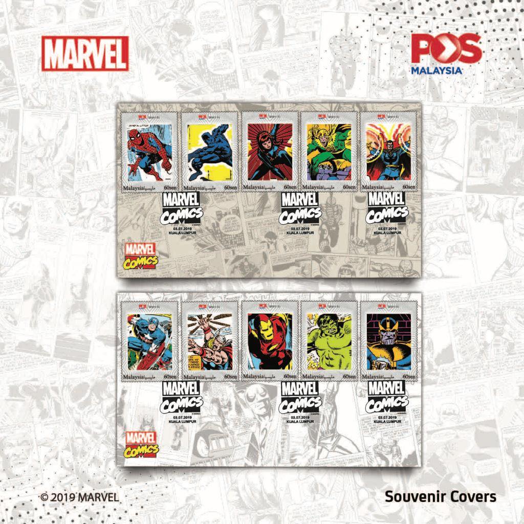 All your favourite super heroes are there!