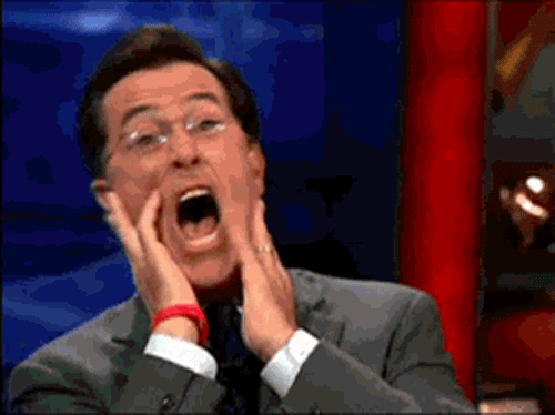 Our first reaction.