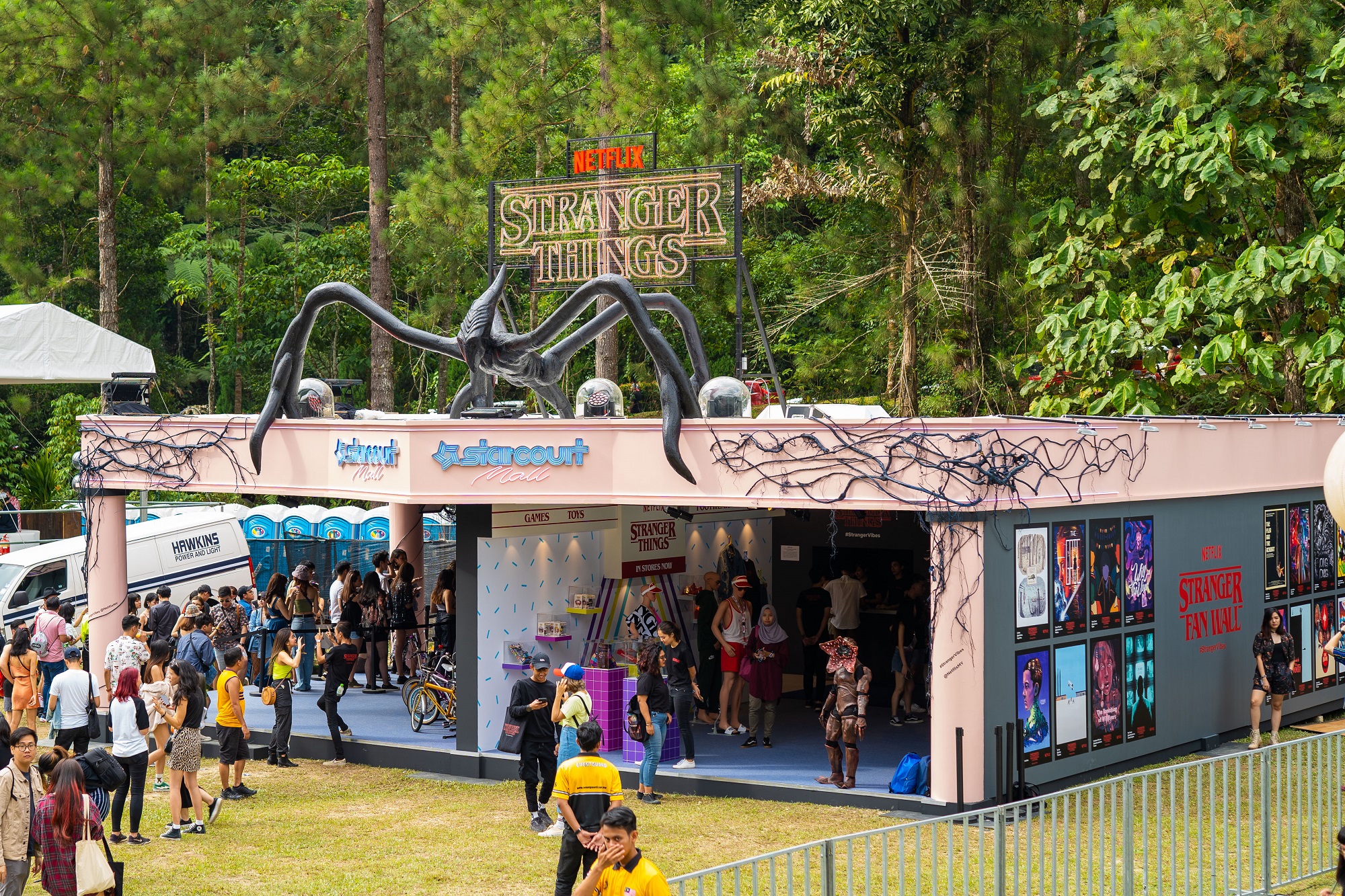 Look at this stunning booth!