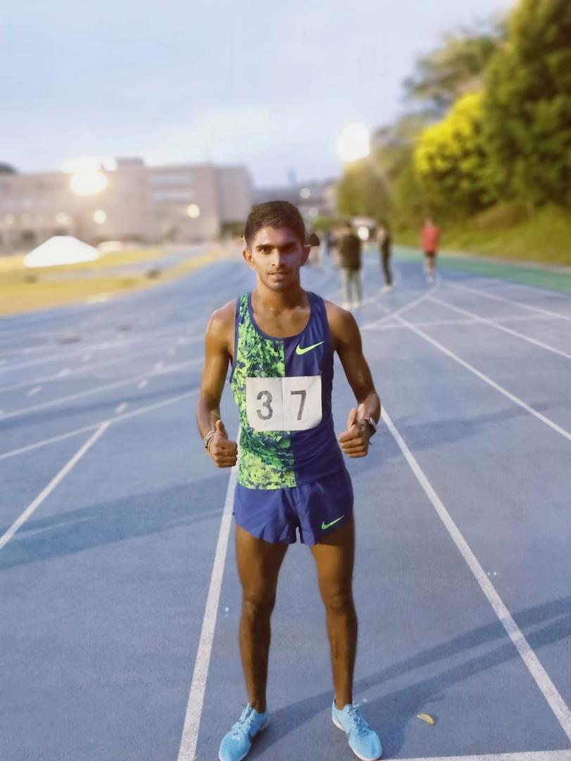 K. Prabudass is setting the track on fire!