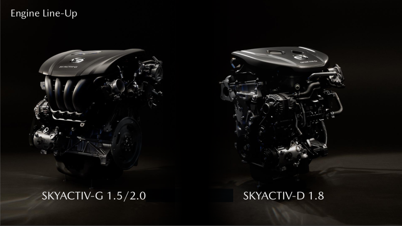 You can ignore the diesel engine because only the petrol-drinking one is coming