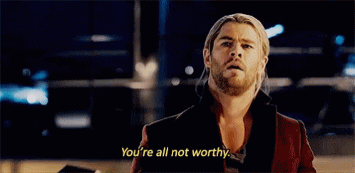 Thor has spoken.