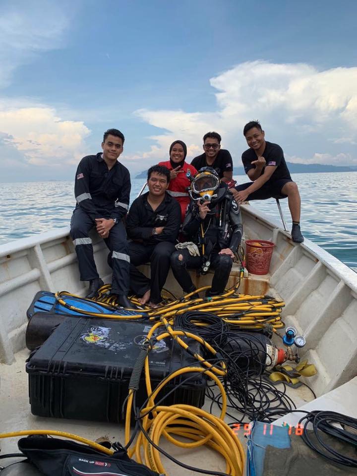 Nur Izzati and her colleagues.