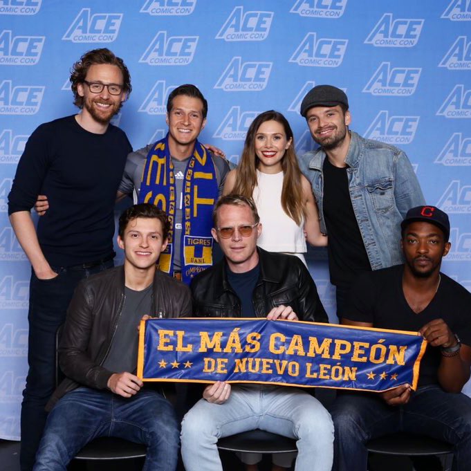 Agustin Alanis/@agalanis17 Twitter Agustin was also very lucky to have met half of the Avengers.