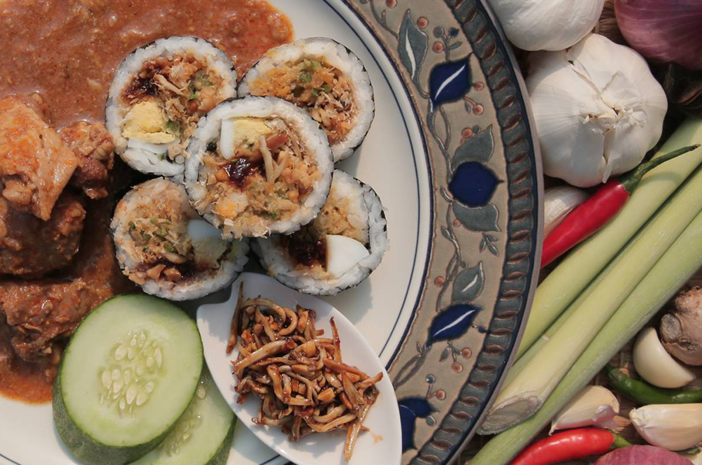 Rendang sushi, anyone?