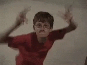 Giphy Check out our lucky dance.