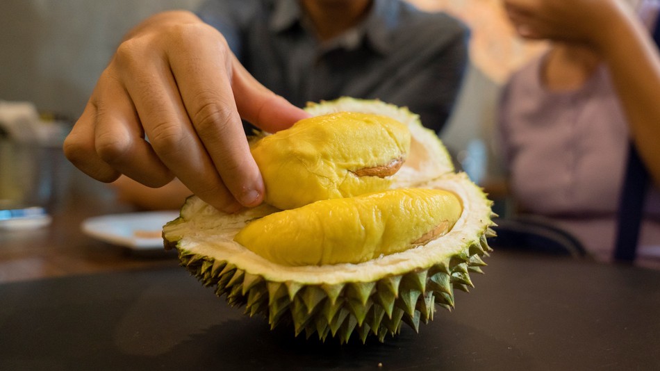 Yum yum durian!
