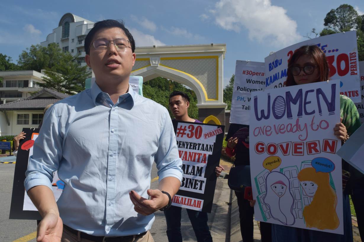 Yu Ren Chung has been fighting for women's rights for the past five years