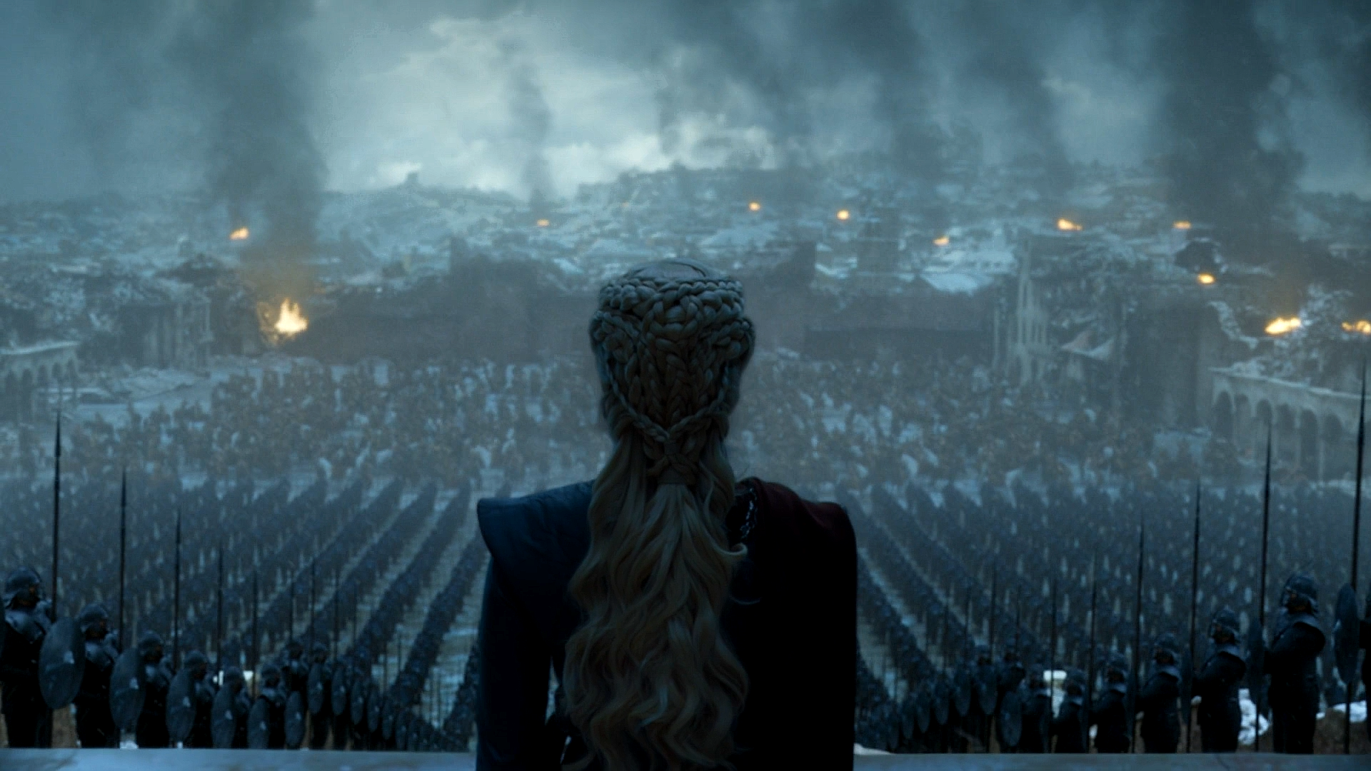 A city of ashes.