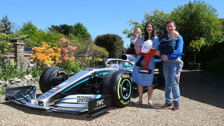 Sky News Harry's personal F1 tour.