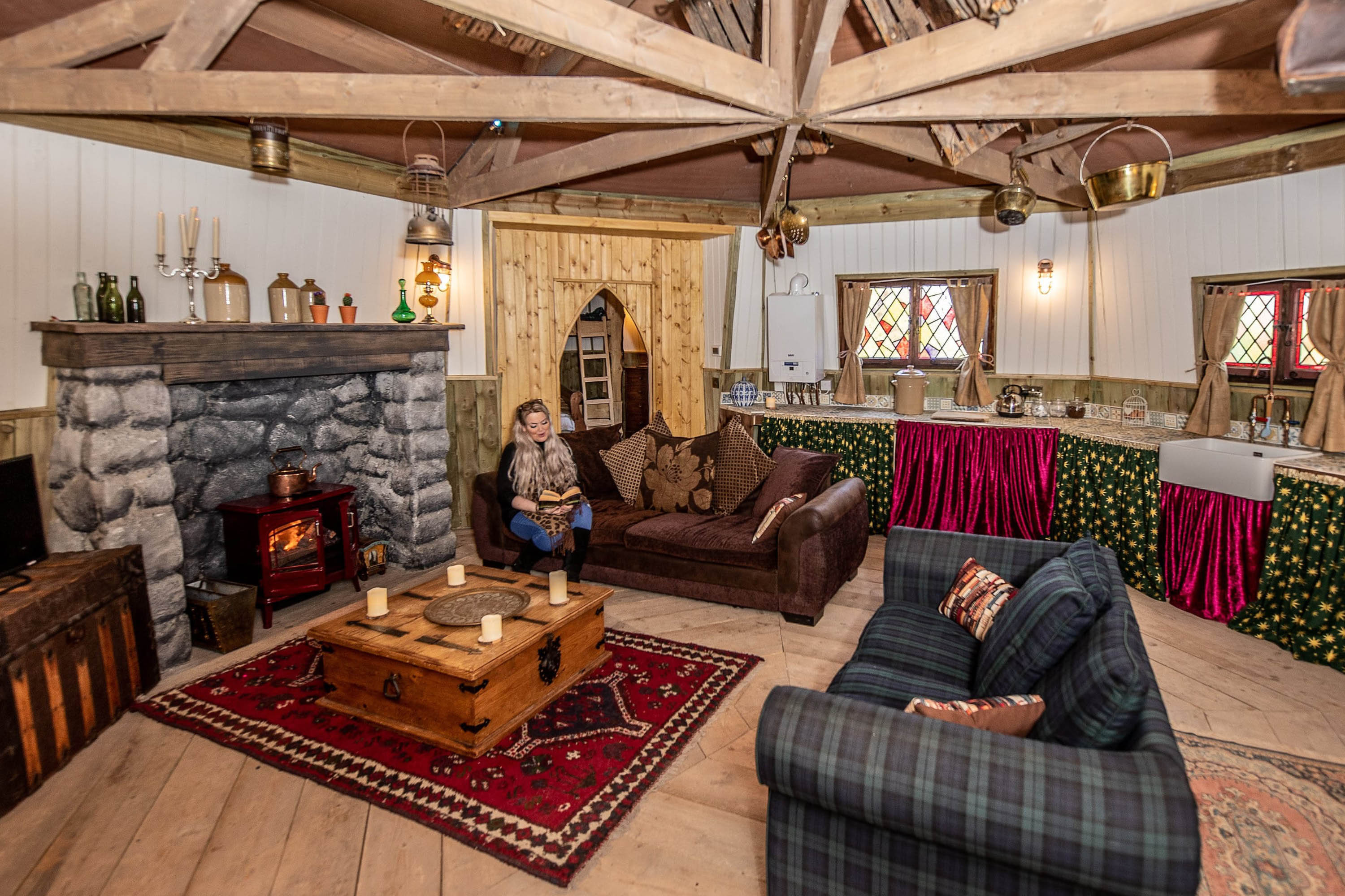 Take the time to chill in this cozy space