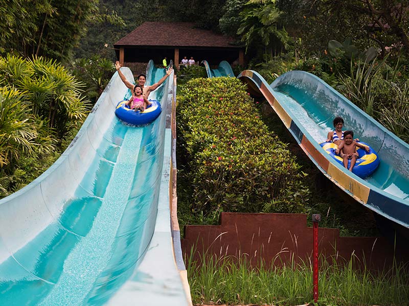 Lost World of Tambun Slide down the Cliff Racer.