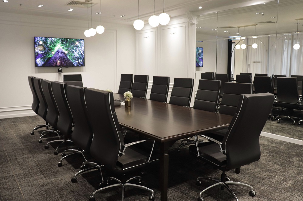 Rojak Daily This meeting room accommodates 20 pax.