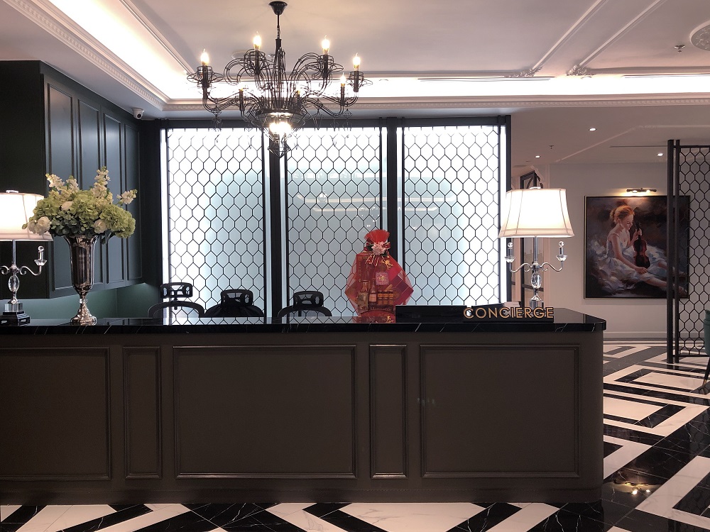 Rojak Daily The concierge will attend to your every need.