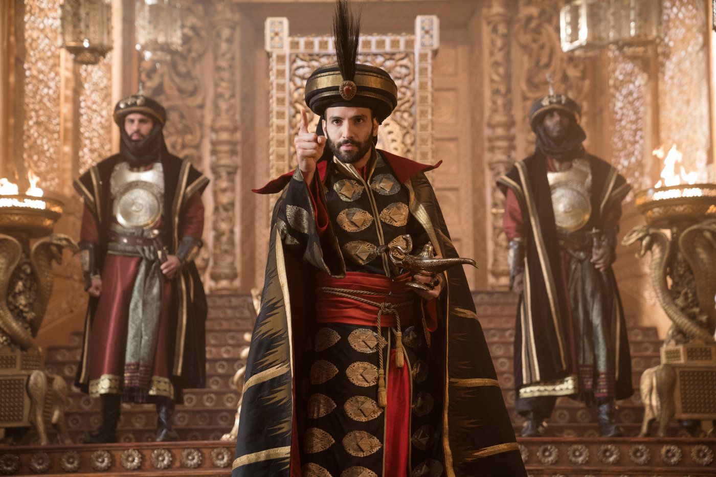 The not-so-menacing Jafar.