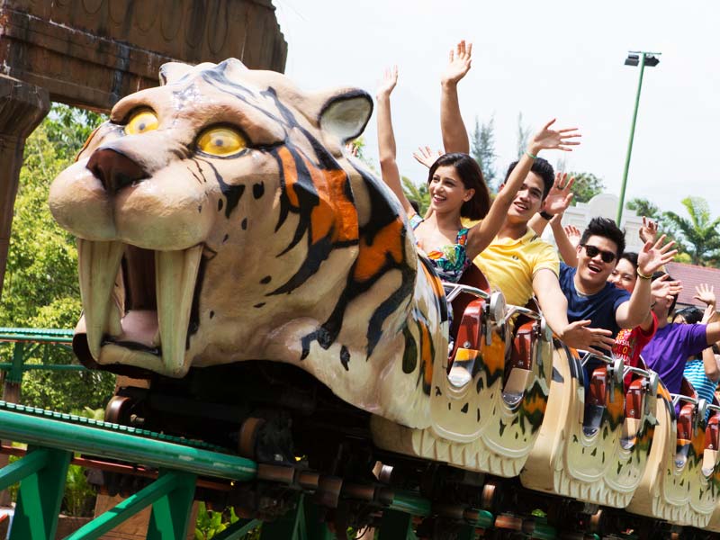 Lost World of Tambun Go on a roller coaster ride with Lupe's Adventure.
