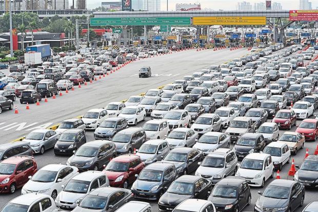 The Star The festive traffic no one looks forward to.