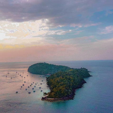 Look how dreamy Rubiah Island is! The island is located in close proximity to Weh Island.