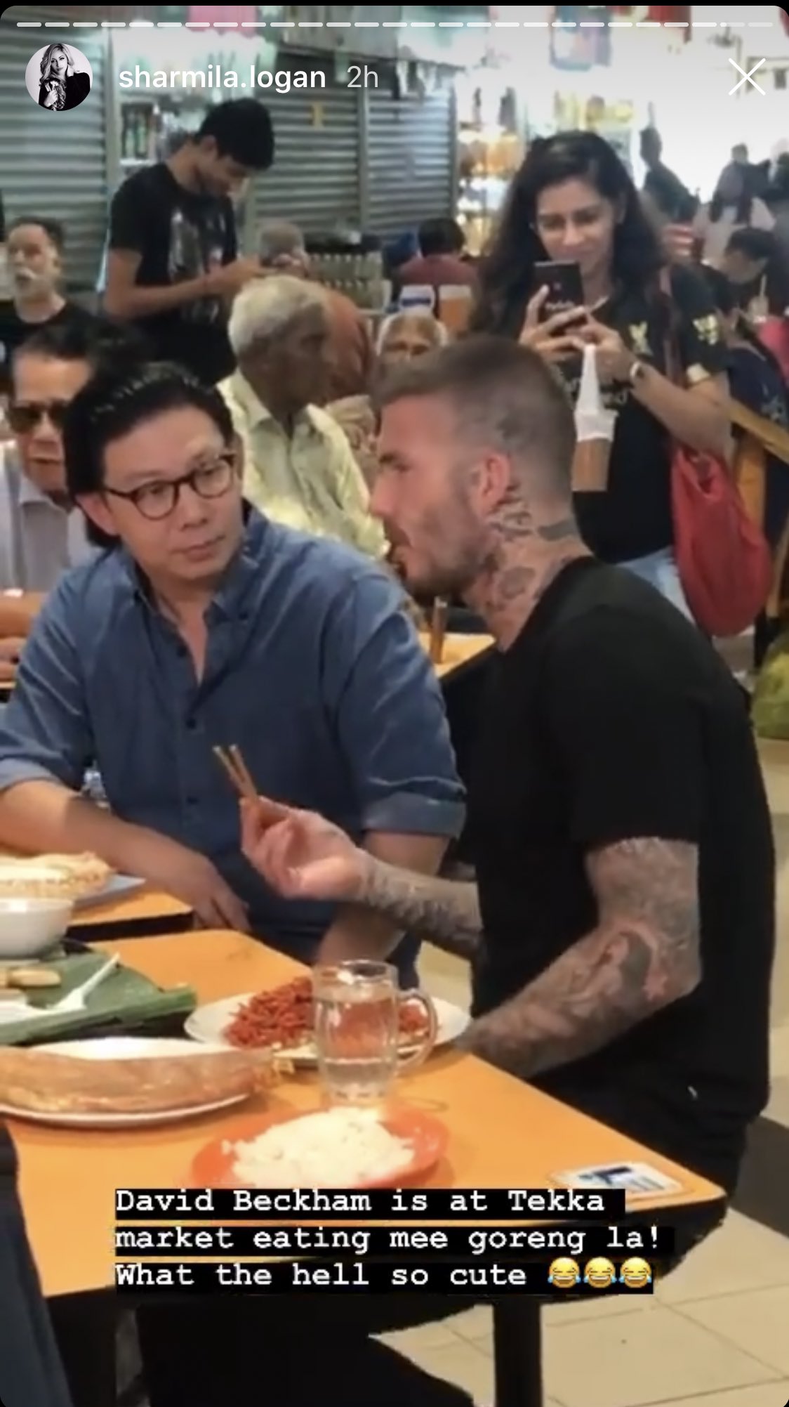 He's good with his hands too.