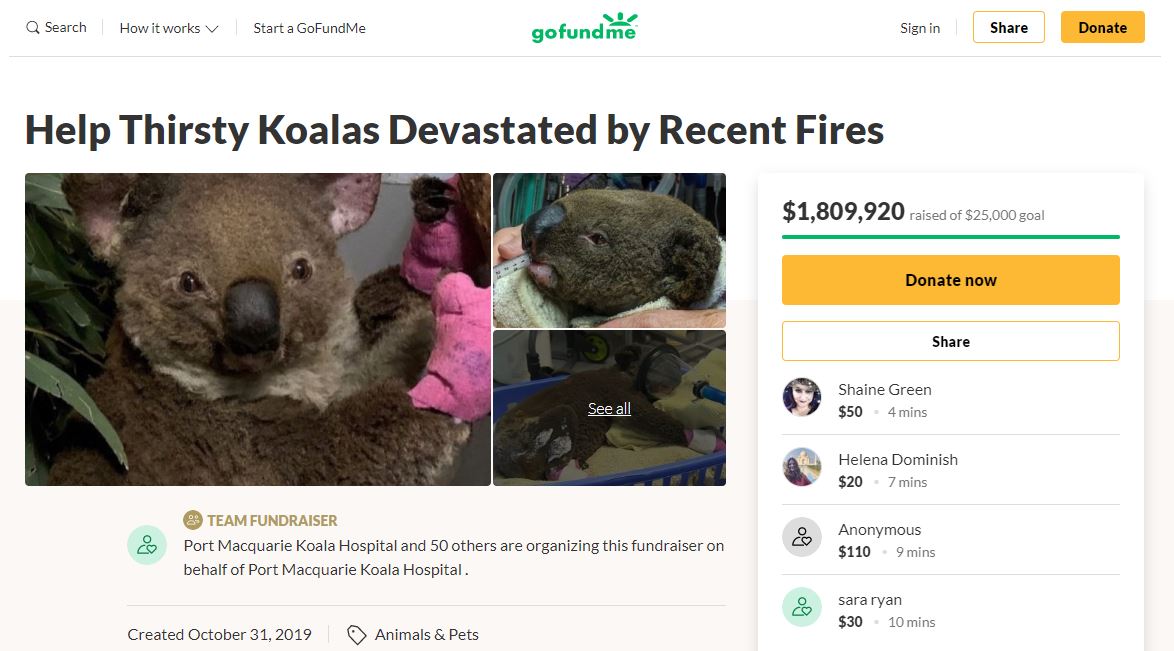 GoFundMe Lend a hand if you can.