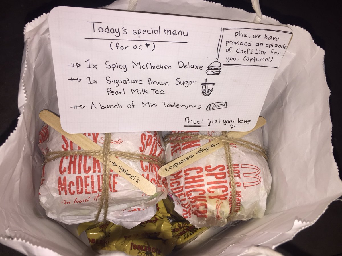 Special delivery, miss.