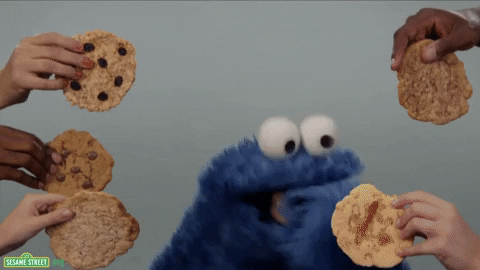 If he's not too busy eating cookies.