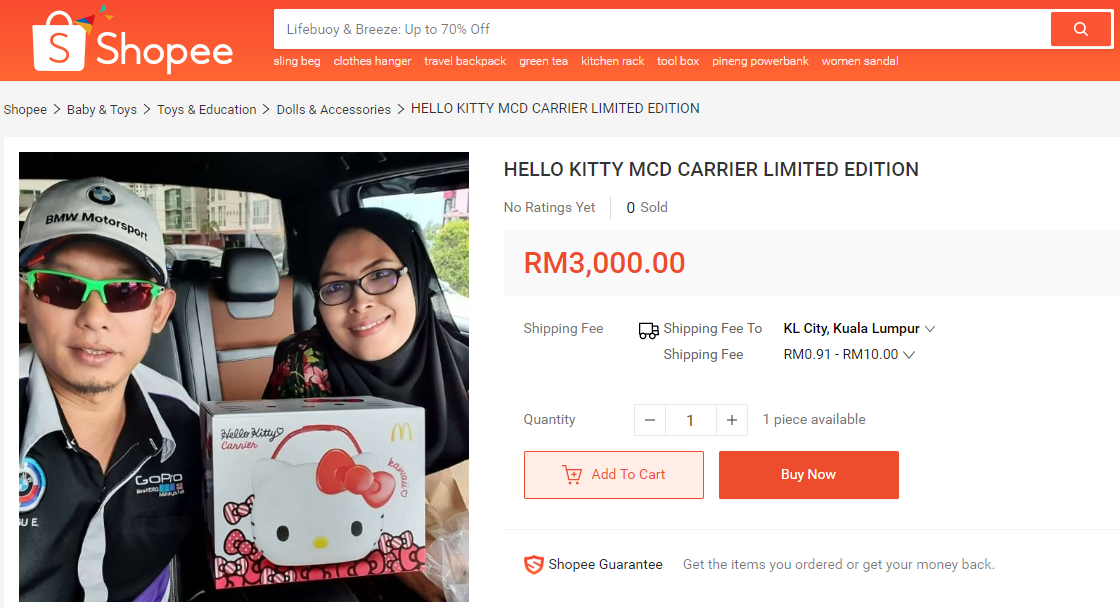 Don't believe us, just search on Shopee.