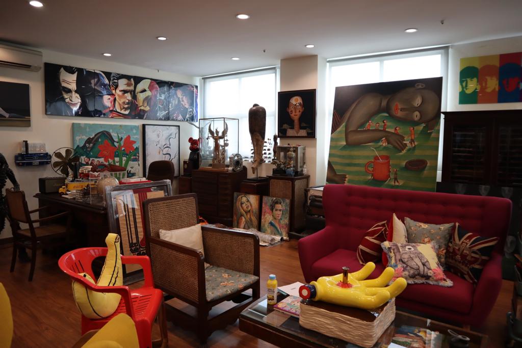 We want to become a CEO one day so we can have an office like this too