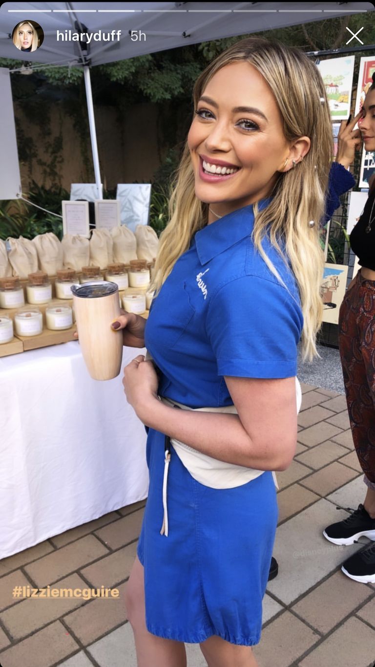 @hilaryduff Instagram She looks cute in anything!