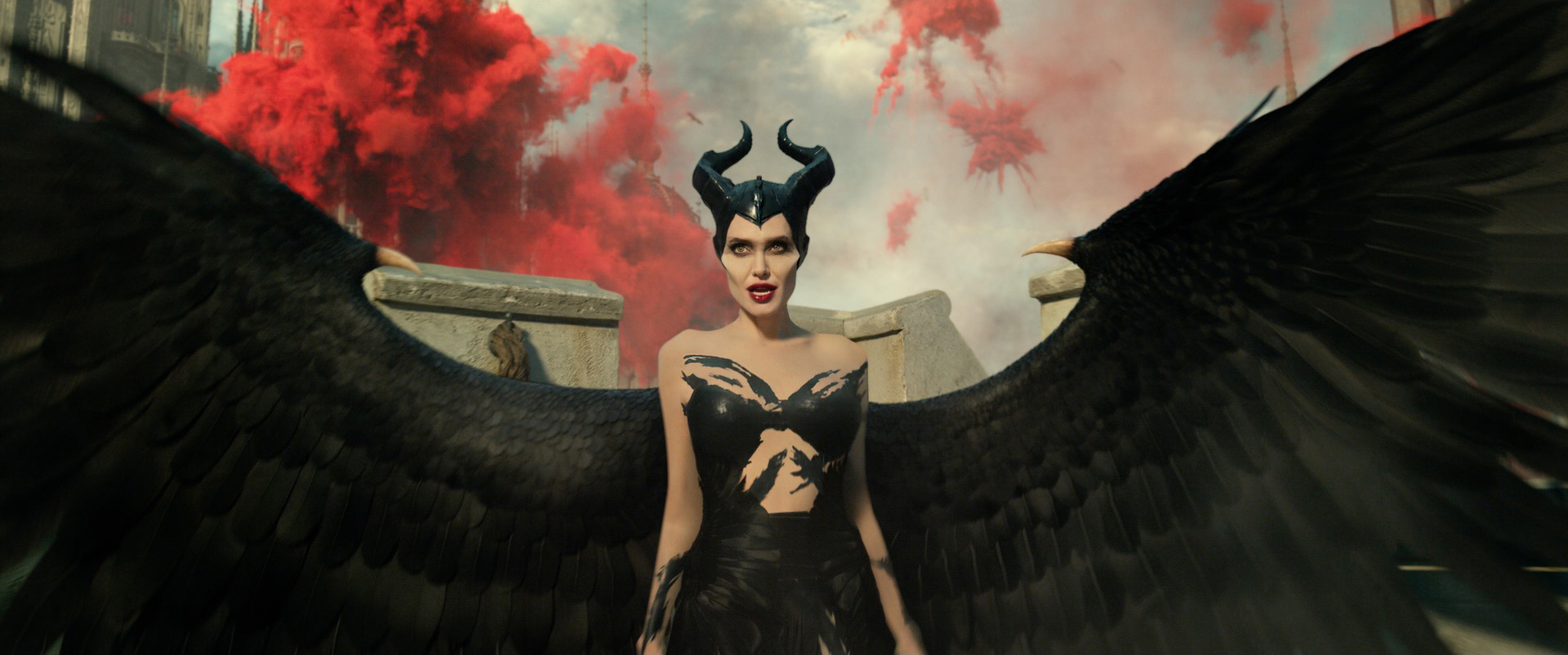 Disney Even Maleficent got a few wardrobe updates.