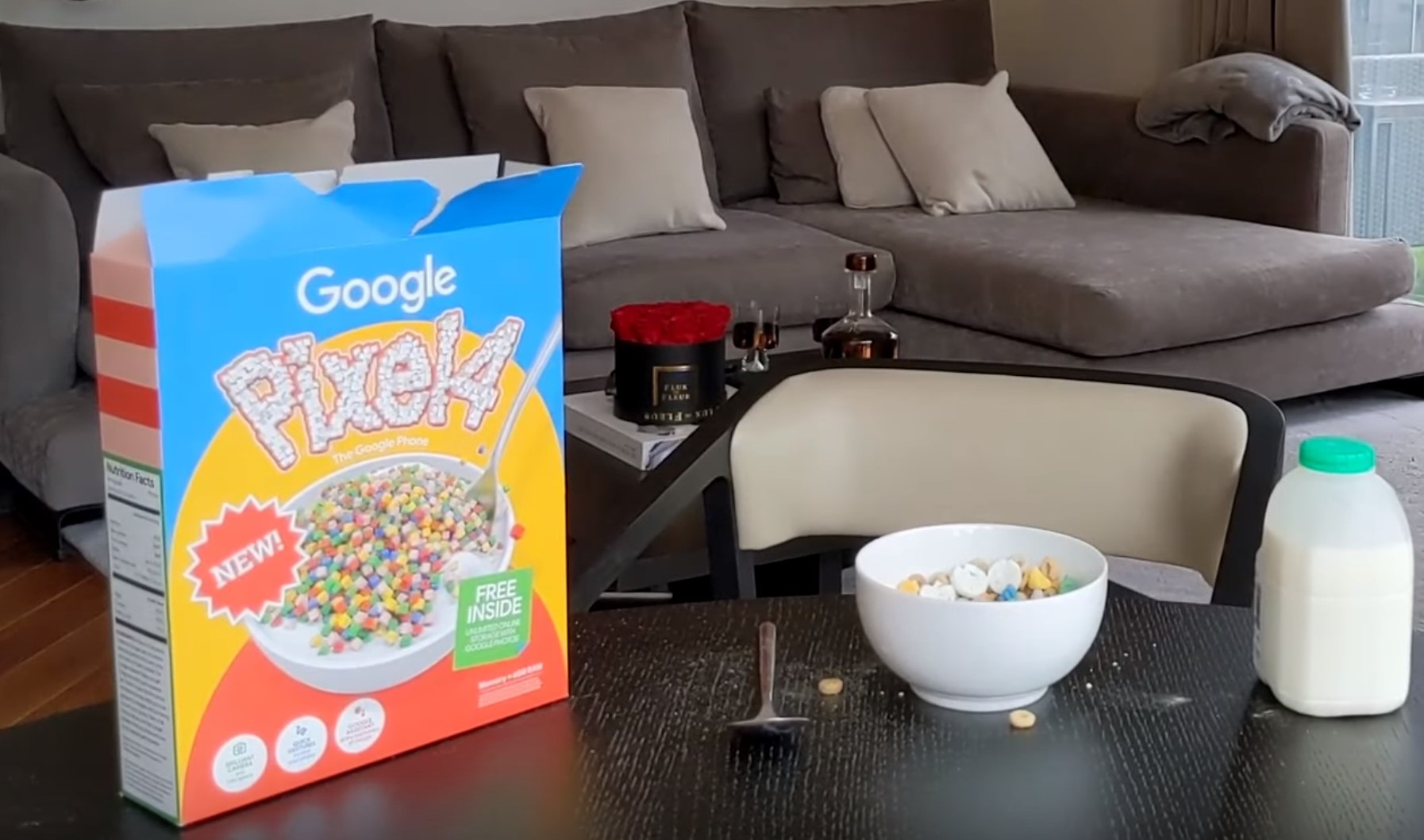 Want some cereal with your new phone?