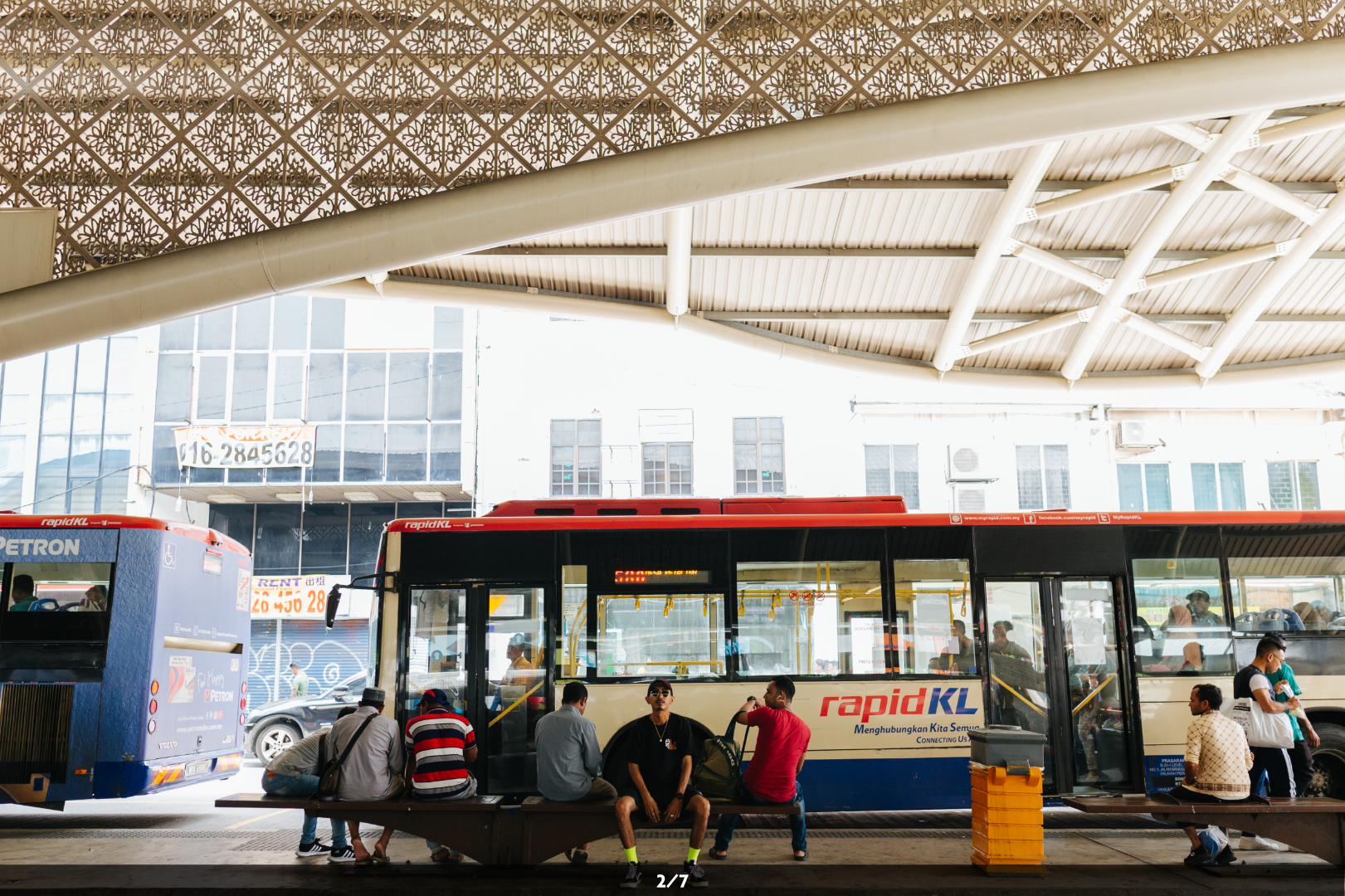 FriTillDea feels at home in downtown Kuala Lumpur.