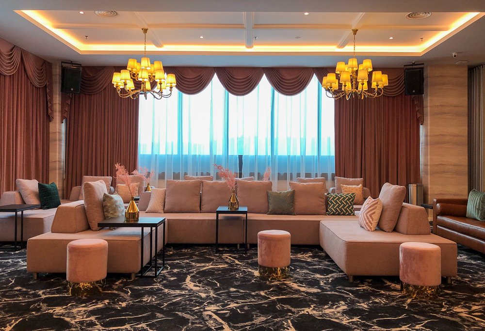 Rojak Daily This is the grand lounge area and event space.