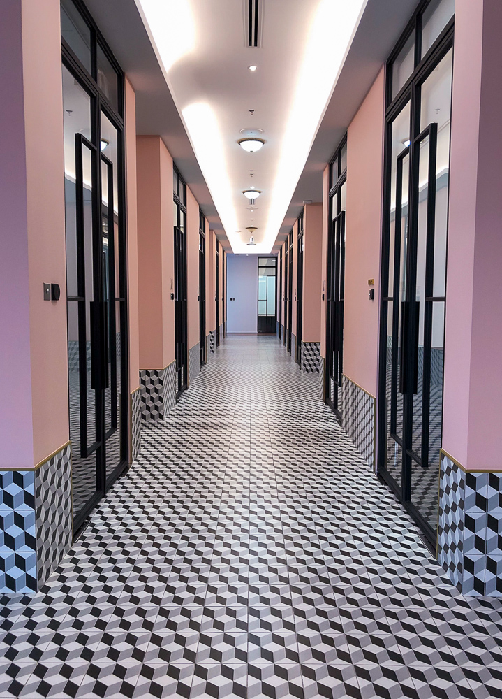 Rojak Daily The corridors will leave you feeling a bit trippy.