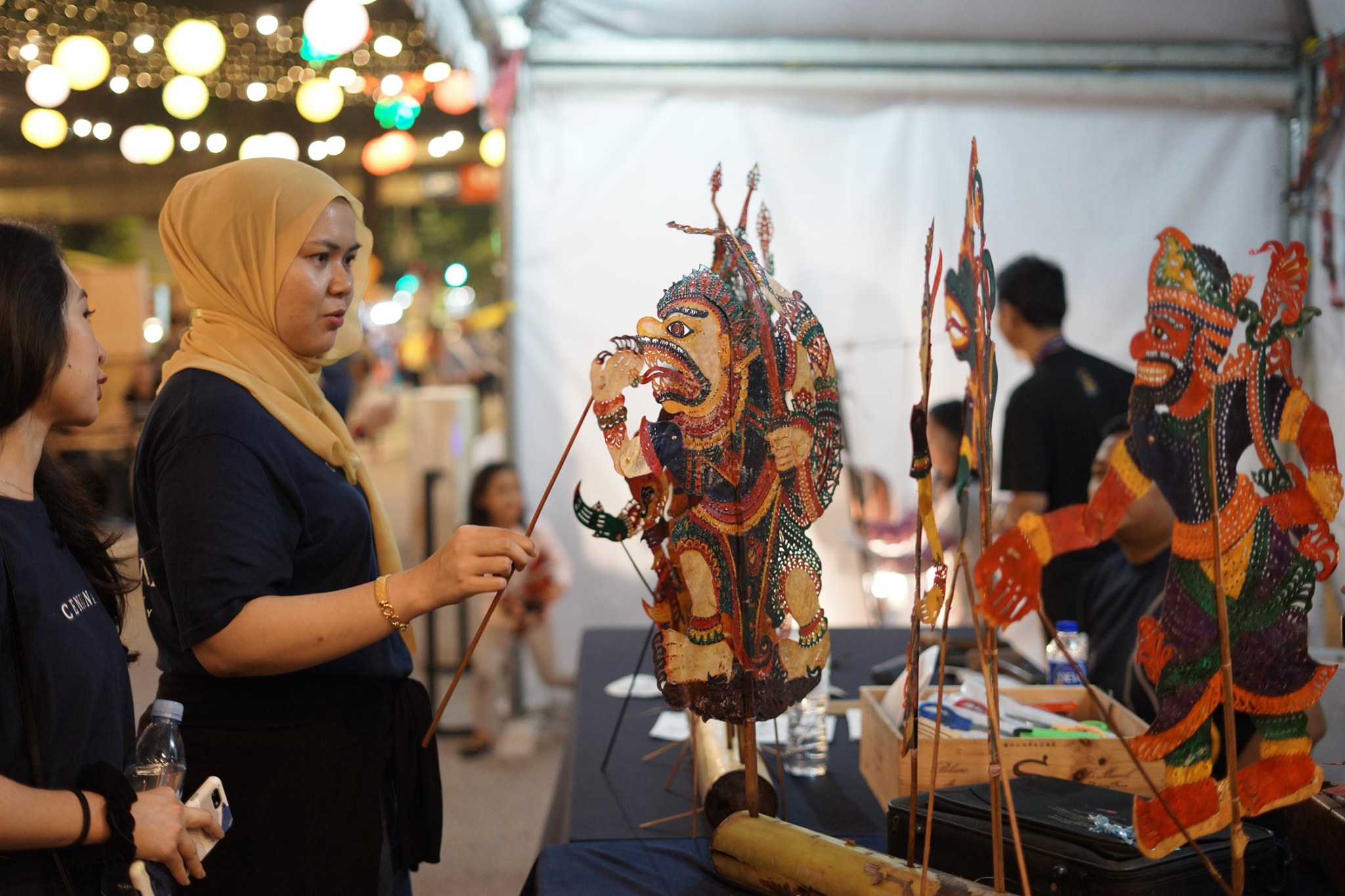 AITC Check out the workshop happening at Panggung Rakyat.