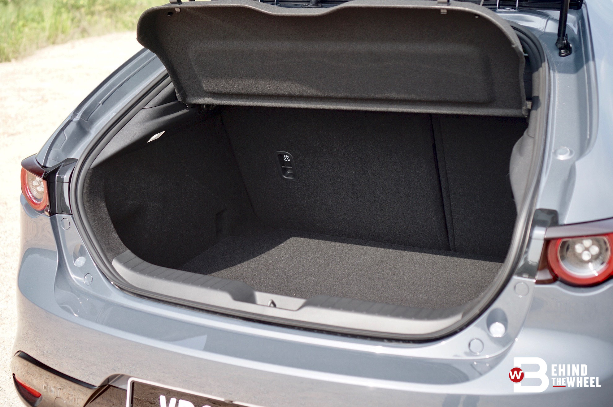 The boot space is bigger by that much.