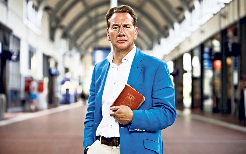 The show's host Michael Portillo.